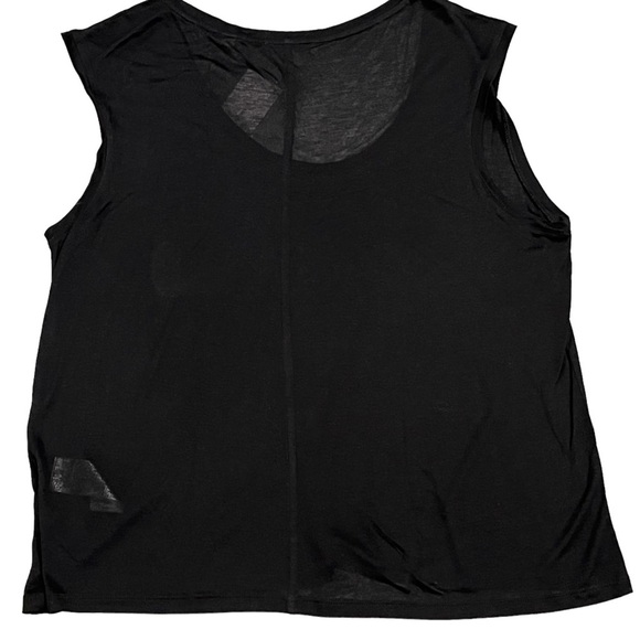 NEW Vince Black Scoop Neck Modal Muscle Tee - Picture 5 of 9